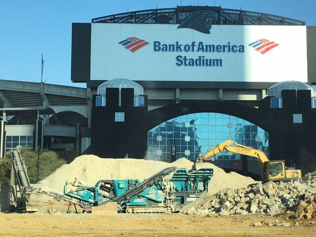 Concrete Crushing & On-Site Recycling